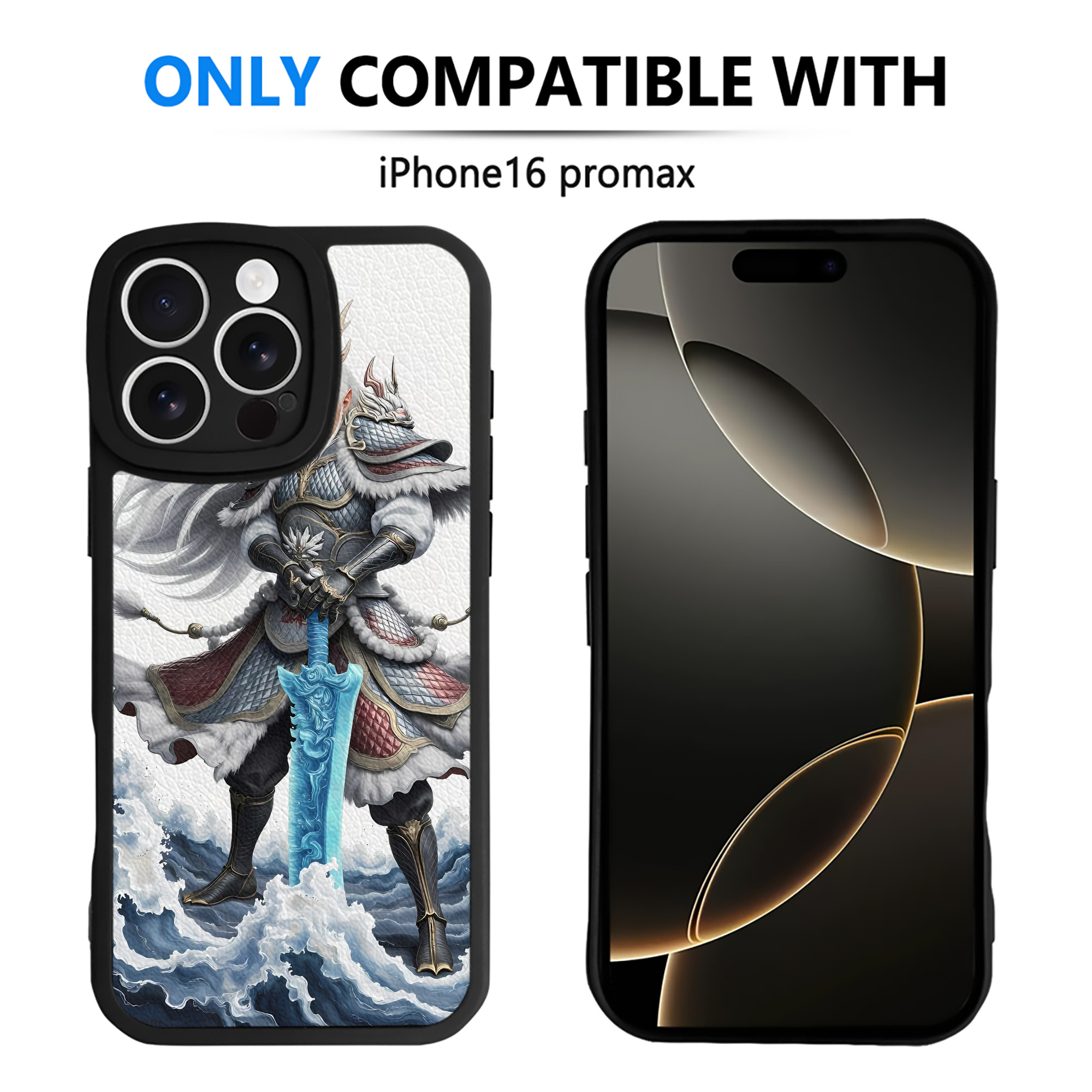（画像用） Ne Zha 2 ナタ 魔童の大暴れ 【iPhone 16シリーズ対応】シリコンスマホケース（レザー調） 材質：シリコン